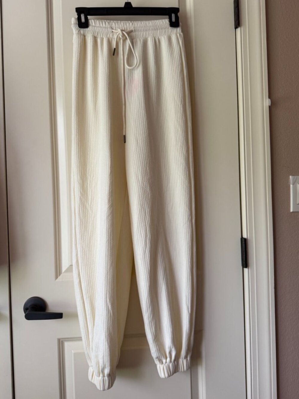 Cider Ribbed Knit Joggers size XS